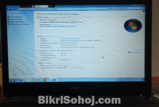 Acer apire 4250